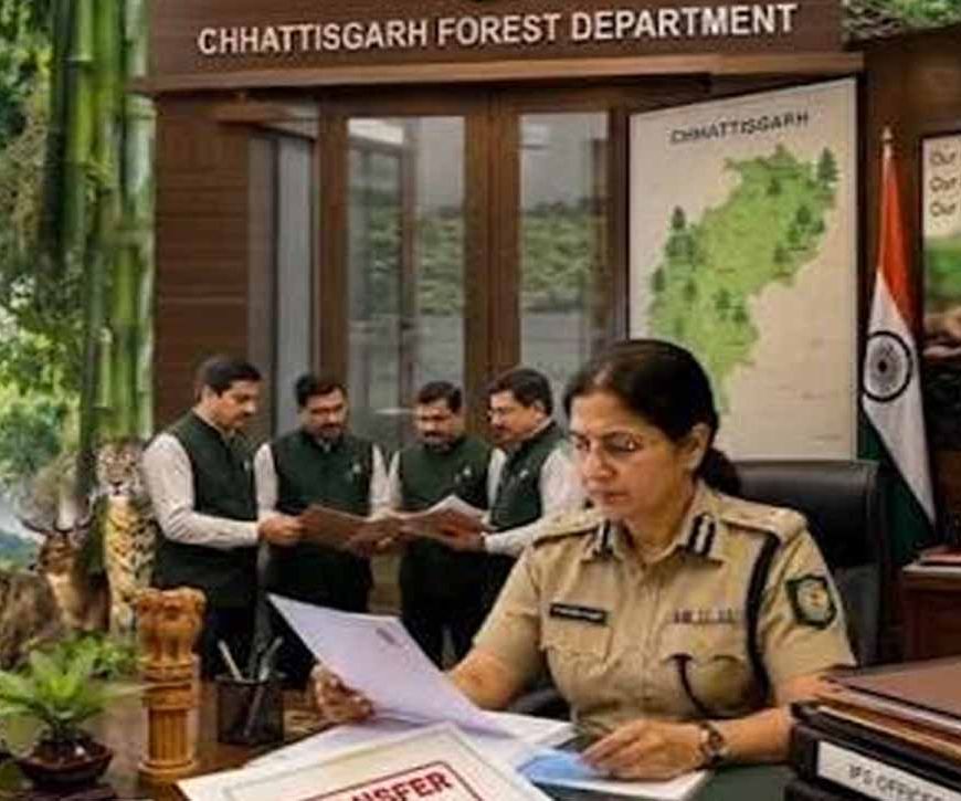 CG में प्रशिक्षु IFS अधिकारियों की पहली फील्ड पोस्टिंग, परख सारडा बने सुकमा के DFO