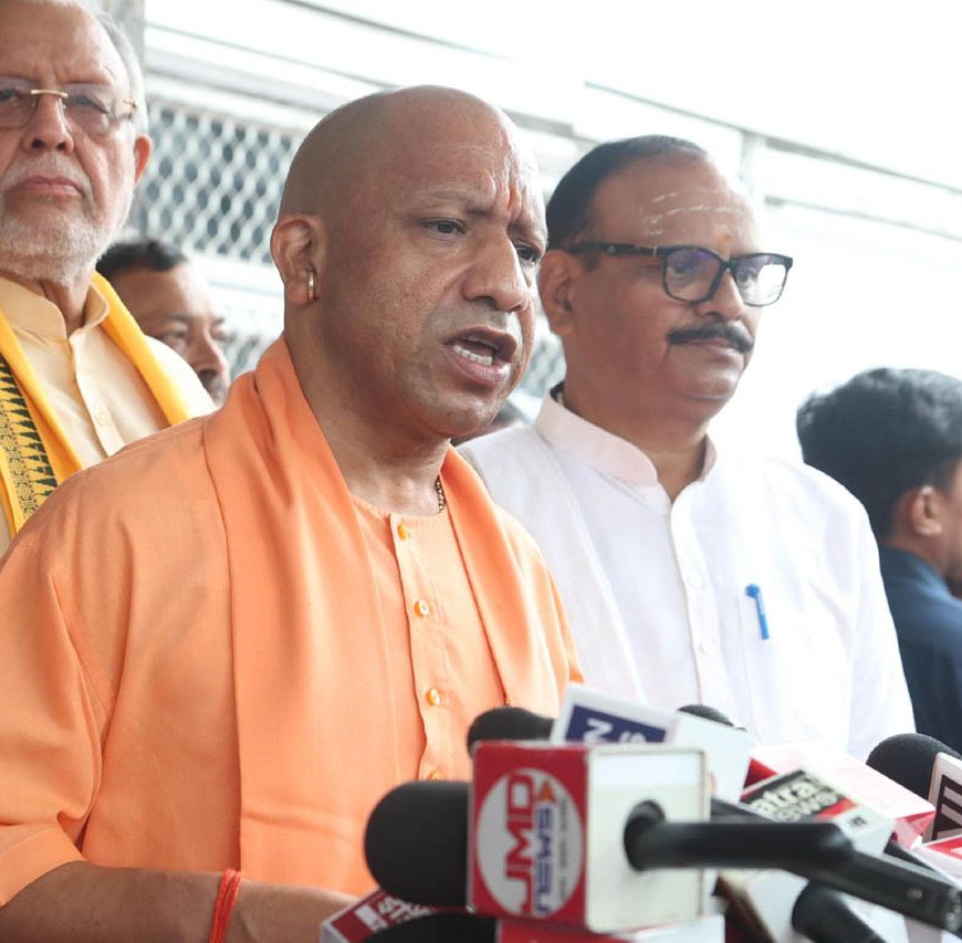 जिनके जेब से राममंदिर निर्माण के लिए एक पैसा नहीं निकला, वे लोग कर रहे चंदा चोरी की बातः मुख्यमंत्री
