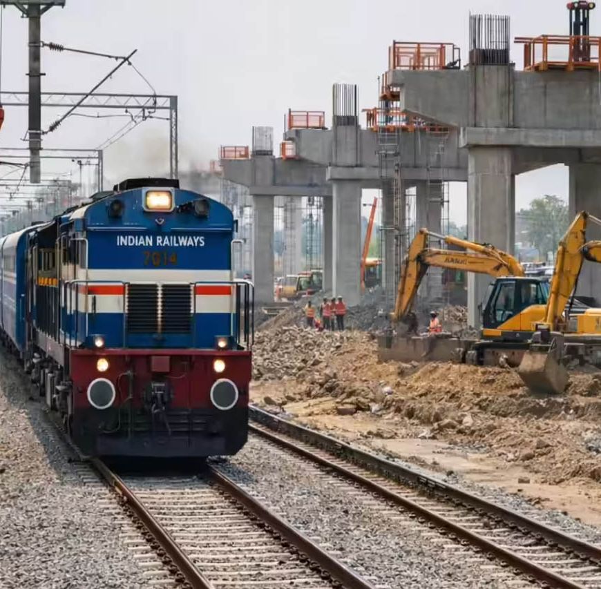 भारत का ₹45,000 करोड़ का मेगा रेल प्लान, चीन-पाकिस्तान और बांग्लादेश सीमा तक मजबूत होगी कनेक्टिविटी