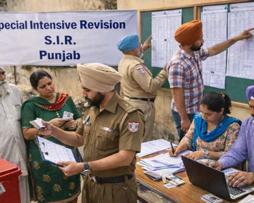 Punjab SIR प्रक्रिया पूरी: 13 लाख वोटर नाम संदिग्ध, 879 नए पोलिंग बूथ भी बनेंगे