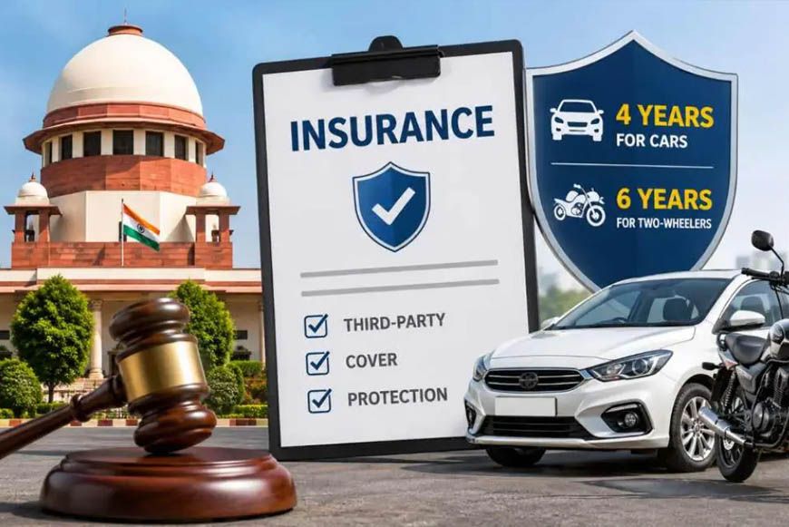 देश की 56% गाड़ियों का नहीं है बीमा! सुप्रीम कोर्ट सख्त, बिना इंश्योरेंस वाहनों का चालान काटने के निर्देश