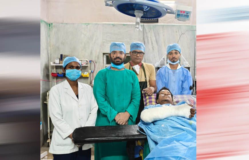 220 बिस्तरीय शासकीय अस्पताल मनेंद्रगढ़ की बड़ी उपलब्धि: जटिल त्वचा प्रत्यारोपण से युवक को मिला नया जीवन