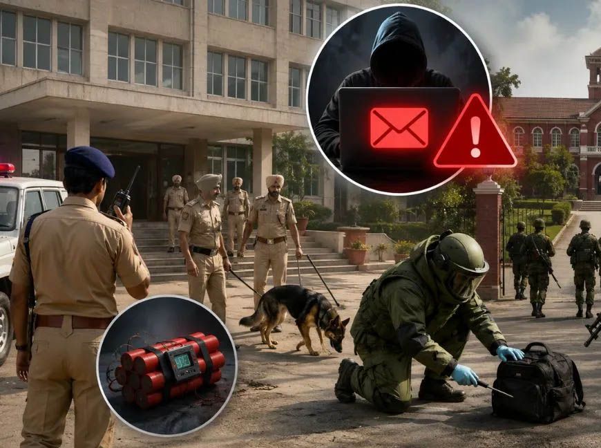 गुरदासपुर के दो निजी स्कूलों को बम से उड़ाने की धमकी, ई-मेल मिलते ही पुलिस और साइबर सेल अलर्ट