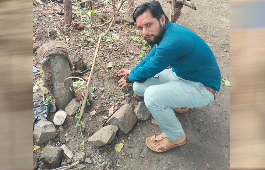 प्रदेश संगठन मंत्री चंद्रशेखर राठौर ने लगाए आम का पौधे