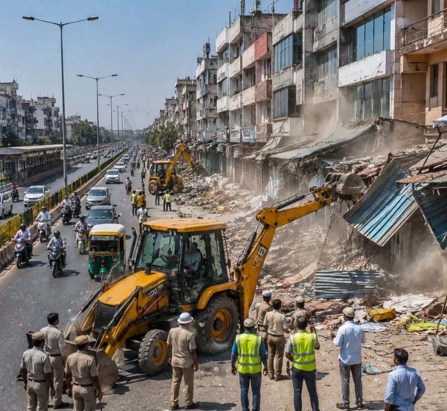 न्यू सांगानेर रोड से हटेंगे अतिक्रमण, हाईकोर्ट ने JDA को दिए दो महीने