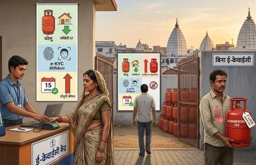 ई-केवाईसी नहीं कराई तो देवघर में एलपीजी उपभोक्ताओं पर बढ़ेगी परेशानी