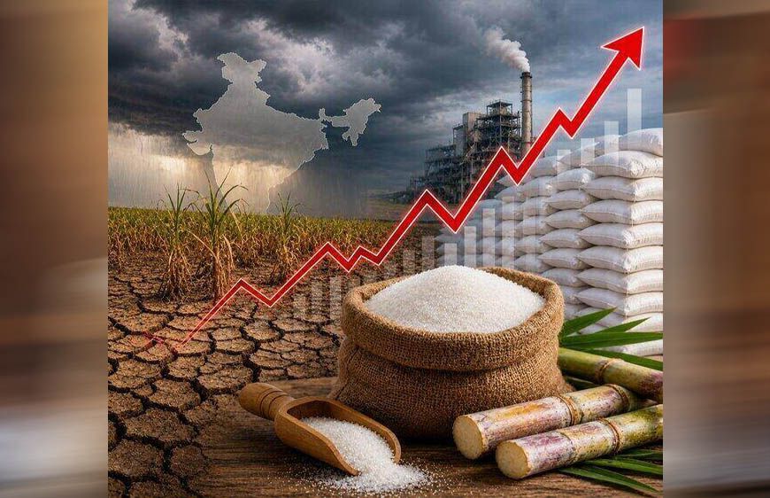 त्योहारों से पहले चीनी हुई महंगी, 9% तक बढ़े दाम; सरकार ने लगाई स्टॉक लिमिट