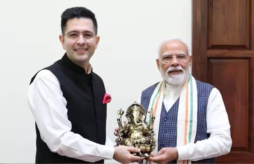 PM मोदी से राघव चड्ढा की मुलाकात, पंजाब में ‘बिग रोल’ को लेकर सियासी चर्चाएं तेज