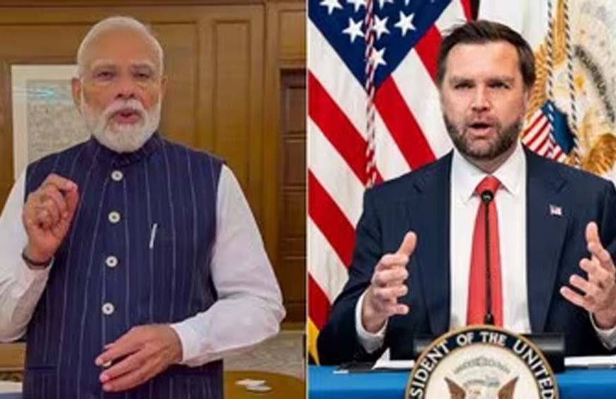 PM मोदी और JD वेंस की अहम बातचीत, भारत-अमेरिका रणनीतिक साझेदारी पर हुई चर्चा