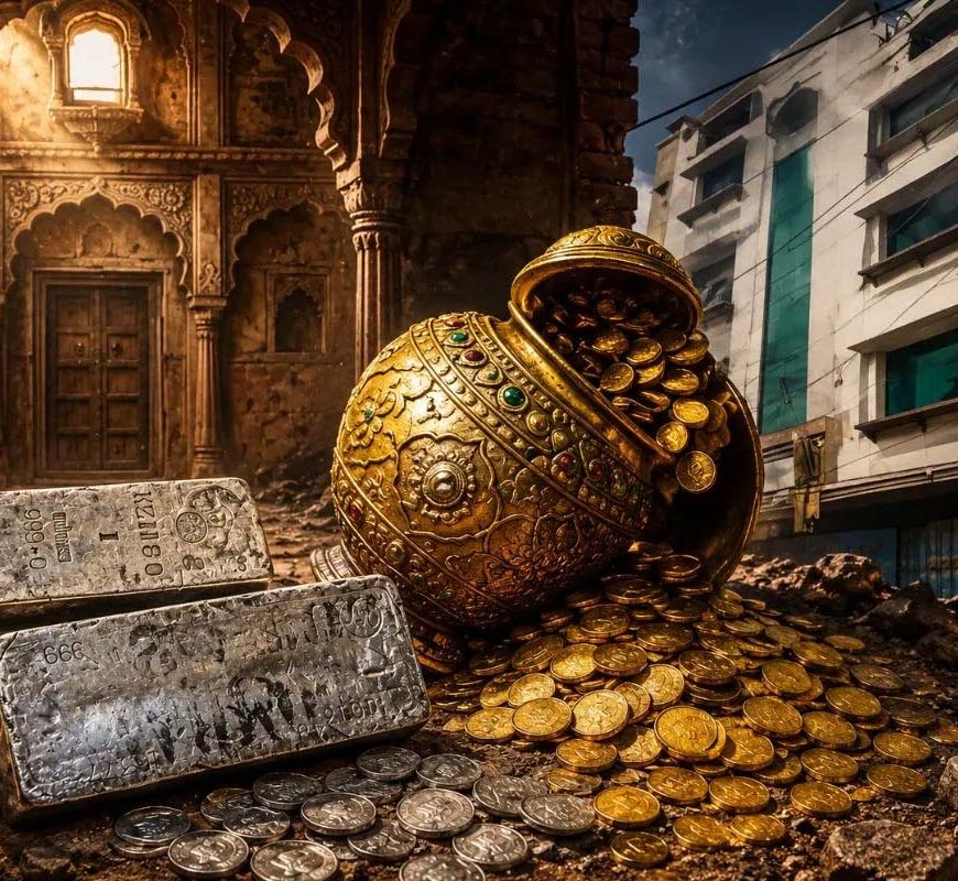 जयपुर की हवेली में कथित खजाने का रहस्य गहराया, चांदी मिली लेकिन सोने के कलश-सिक्के गायब