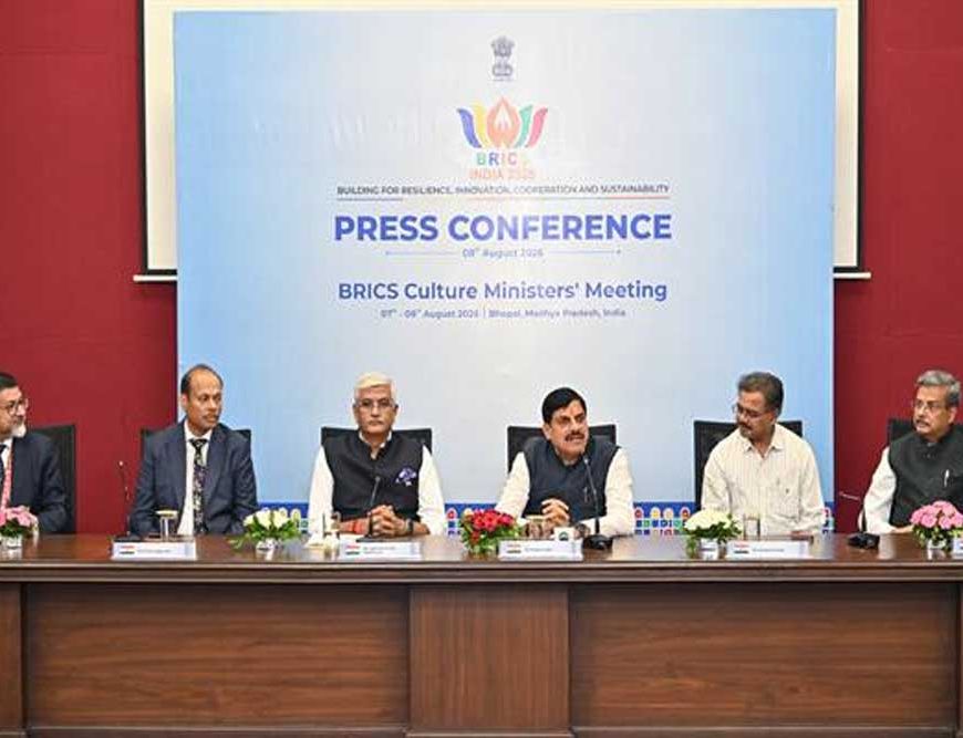 साझी संस्कृति, शांति, पारस्परिक सम्मान और समावेशी विकास के संकल्प के साथ ब्रिक्स संस्कृति सम्मेलन बना ऐतिहासिक