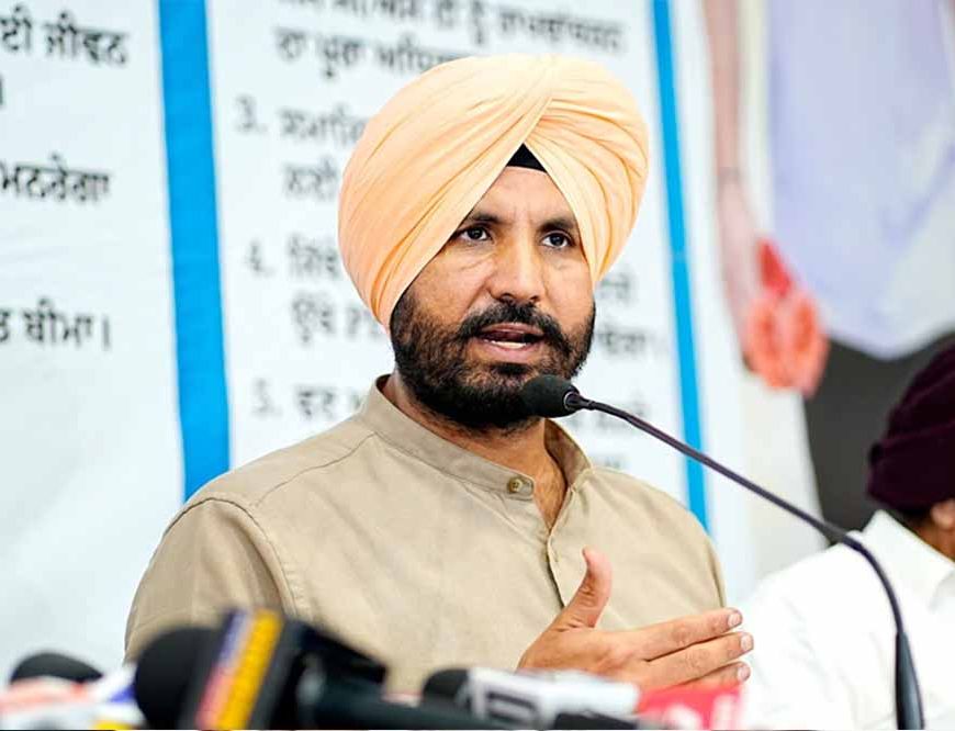 पंजाब कांग्रेस अध्यक्ष वड़िंग का बड़ा फैसला, हर रविवार कार्यकर्ताओं से करेंगे सीधा संवाद