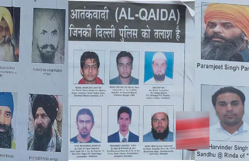 दिल्ली में हाई अलर्ट! स्वतंत्रता दिवस से पहले पुलिस ने 19 मोस्ट वांटेड आतंकियों के पोस्टर किए जारी