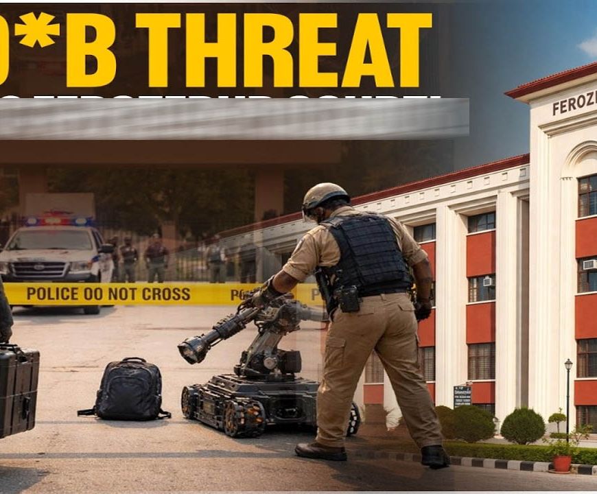 पंजाब में बम धमकियों का सिलसिला जारी! फिरोजपुर जिला कोर्ट को आया फोन, पुलिस ने खाली कराया परिसर