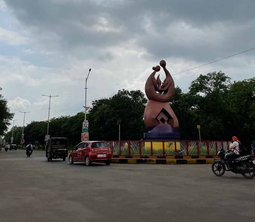 भिलाई का सिविक सेंटर समेत प्रमुख स्थल होंगे अतिक्रमण मुक्त, एएसपी ने किया निरीक्षण