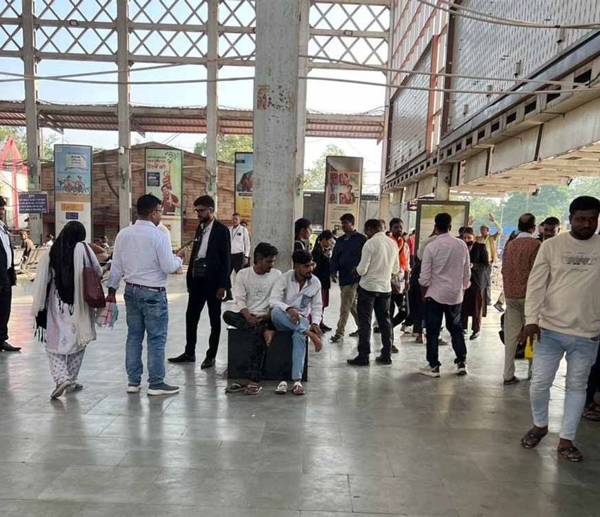 15 अगस्त से पहले बिलासपुर रेलवे स्टेशन पर सघन चेकिंग, GRP-RPF ने बढ़ाई सुरक्षा