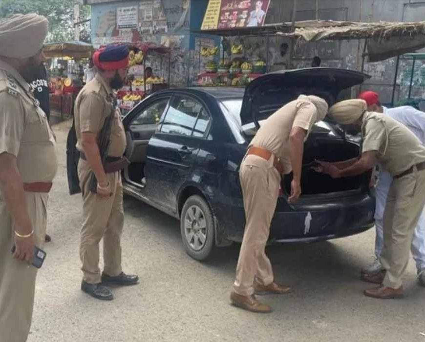 Punjab के बॉर्डर इलाकों में पुलिस का सख्त पहरा, चप्पे-चप्पे पर हो रही चेकिंग