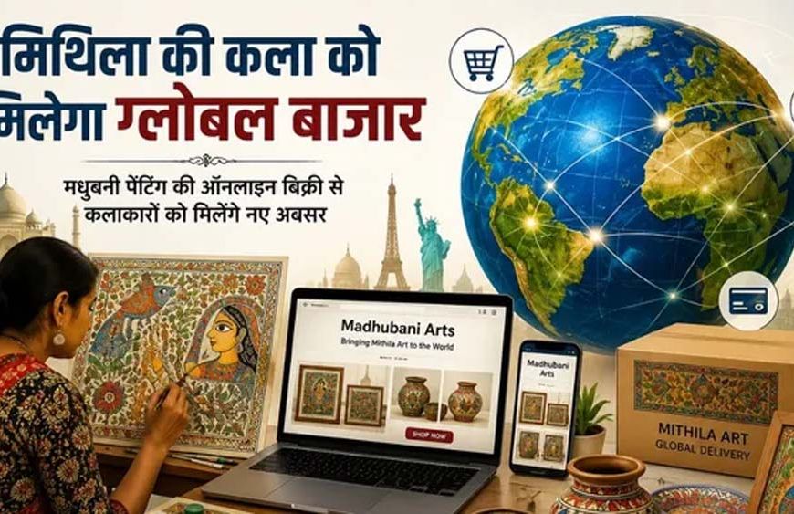 स्वतंत्रता दिवस पर लॉन्च होगा ‘मधुबनी आर्ट्स’ ई-कॉमर्स पोर्टल, कलाकारों को मिलेगा वैश्विक बाजार