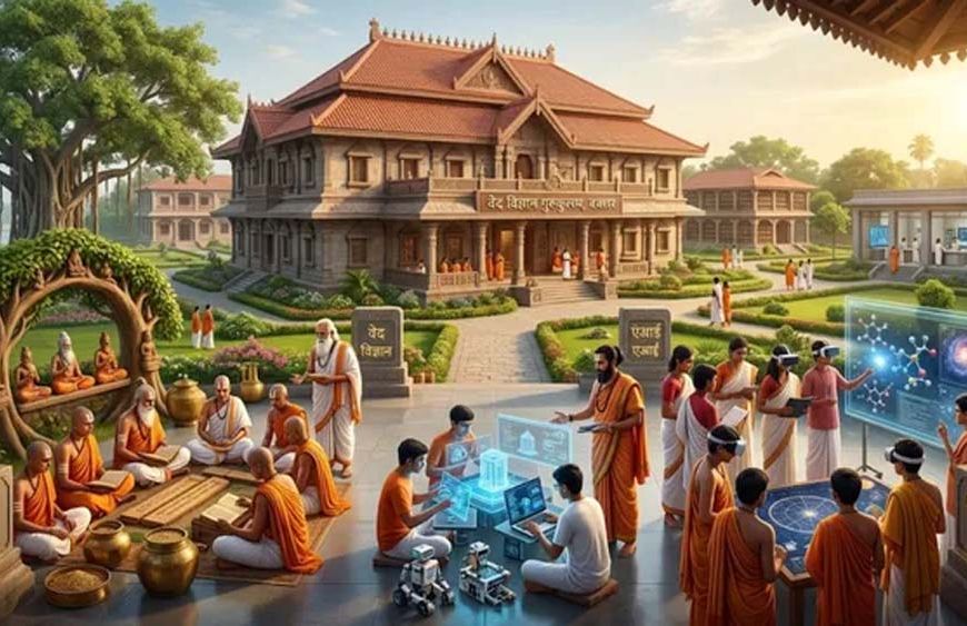 बक्सर में शुरू होगा पहला गुरुकुलम, वेद-विज्ञान के साथ एआई की पढ़ाई भी होगी