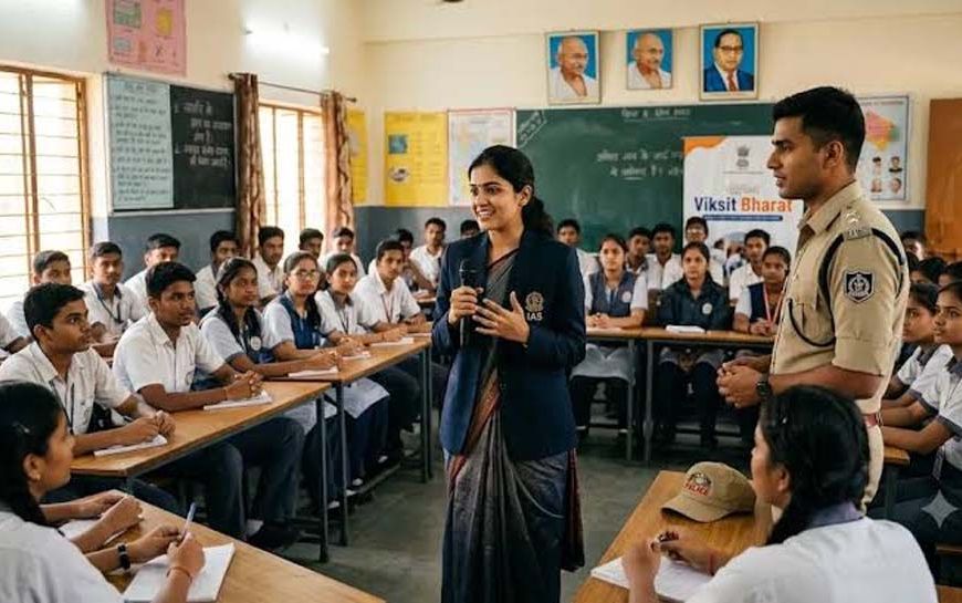 यूपी के स्कूलों में हर महीने पहुंचेंगे युवा IAS, IPS और IFS अधिकारी, छात्रों से करेंगे संवाद