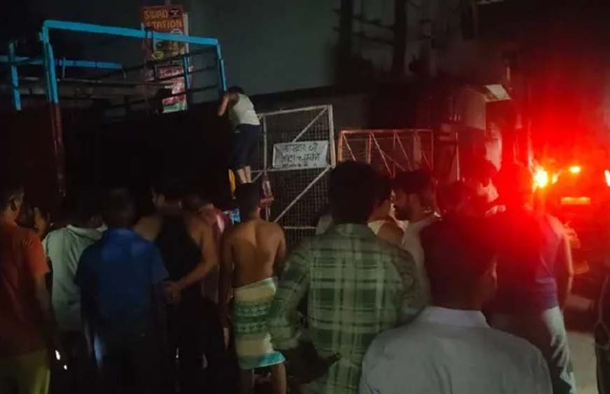 घरौंडा में दर्दनाक हादसा: हाईटेंशन तार की चपेट में आया श्रद्धालुओं से भरा कैंटर, कई झुलसे