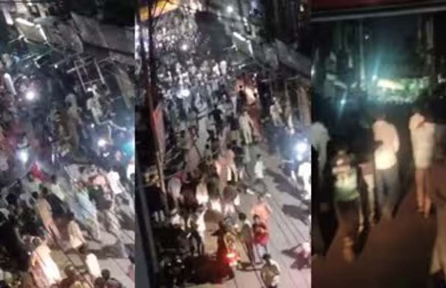 कानपुर में 16 रुपये का ऑफर पड़ा भारी, हजारों की भीड़ बेकाबू; पुलिस ने भांजी लाठियां