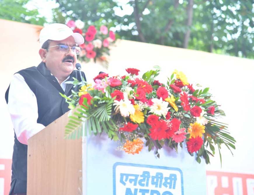 एनटीपीसी नवा रायपुर में देशभक्ति के उत्साह के साथ 80वां स्वतंत्रता दिवस मनाया गया
