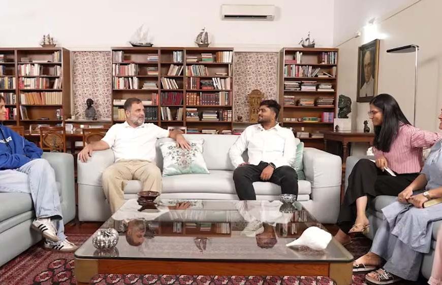 राहुल गांधी ने युवाओं के साहस को सलाम किया, छात्राओं के संघर्ष पर खुलकर बोले