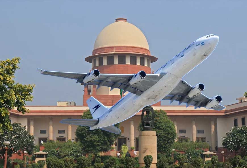 महंगे हवाई टिकट पर सुप्रीम कोर्ट सख्त, बोला- किराया नहीं घटा सकते तो उड़ानें रोकने पर करें विचार