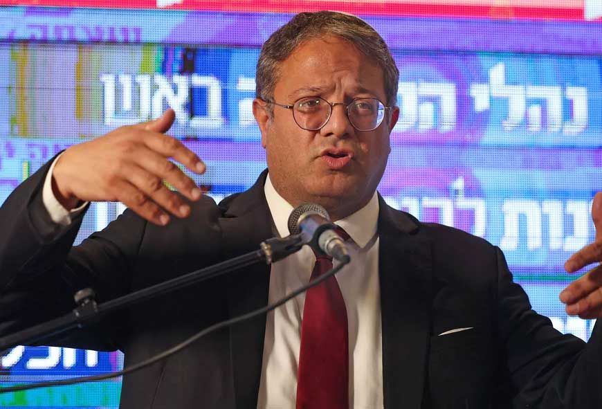 गाजा पर इजराइली मंत्री बेन-ग्विर का विवादित बयान, बोले- हर रात 30-40 लोगों को मारना चाहिए