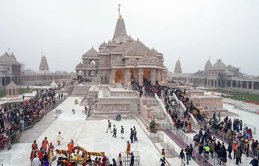 गृह विभाग ने आवश्यक कार्रवाई के साथ श्रीराम जन्मभूमि तीर्थ क्षेत्र ट्रस्ट को दी एसआईटी की फाइनल रिपोर्ट