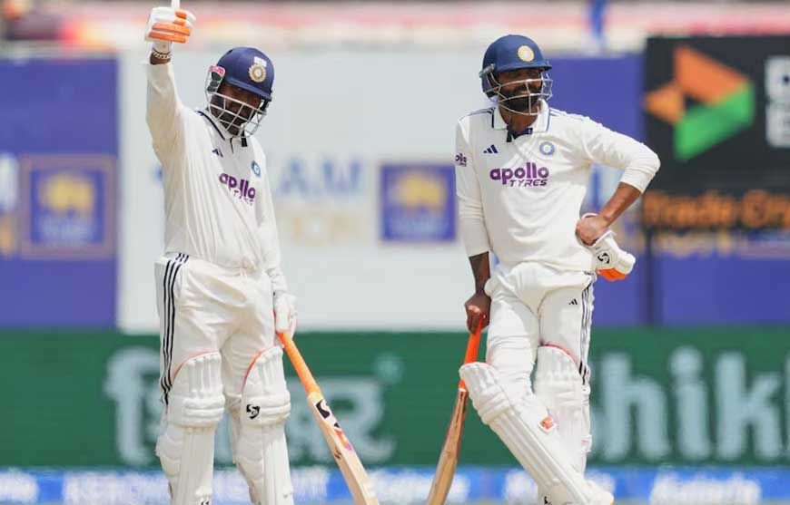 Rishabh Pant Record: टेस्ट में सबसे तेज 100 छक्के, पंत ने तोड़ा एडम गिलक्रिस्ट का रिकॉर्ड