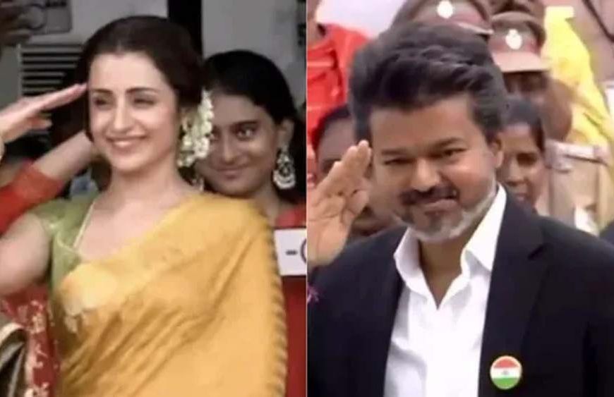 तृषा कृष्णन के साथ विजय की तस्वीर पर सियासी घमासान, DMK ने साधा निशाना