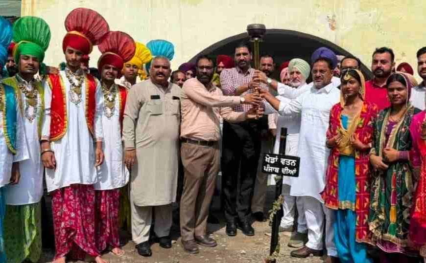 ‘खेडां वतन पंजाब दियां’ ने उभरते खिलाड़ियों को दिया मजबूत मंच, मोहाली में मशाल मार्च का जोरदार स्वागत