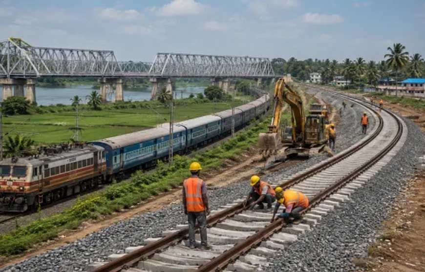 MP Rail Project: भोपाल-इंदौर-जबलपुर की रफ्तार बढ़ेगी, 205 KM नई रेल लाइन से 4 राज्यों को मिलेगी हाईस्पीड कनेक्टिविटी