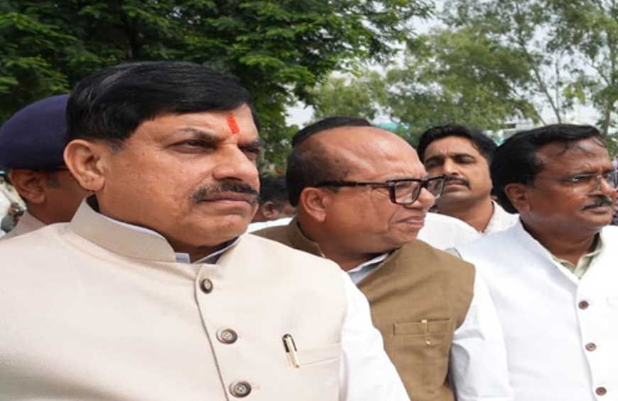 मुख्यमंत्री डॉ. यादव ने 134.97 करोड़ की लागत से बनने वाले नवीन प्रशासनिक संकुल भवन का किया निरीक्षण