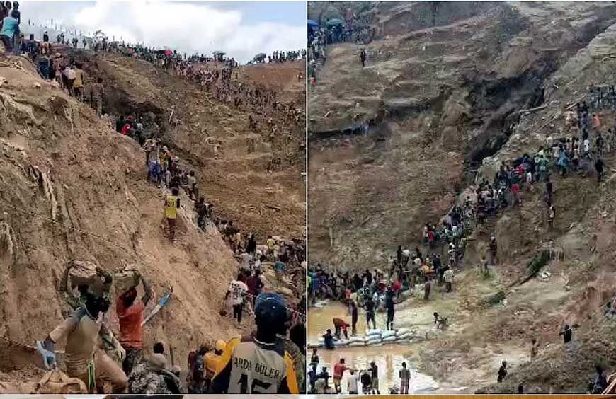 सोना निकालने गए थे, मौत के मलबे में दब गए! इस अफ्रीकी देश में खदान ढहने से 100 से ज्यादा की मौत