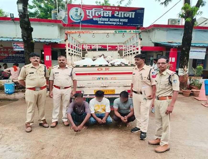 मध्यप्रदेश पुलिस की चोरी एवं नकबजनी के विरूद्ध प्रभावी कार्यवाही