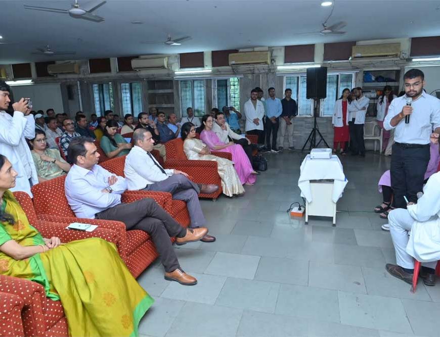 नेत्रदान को बढ़ावा देने के लिए अम्बेडकर अस्पताल में राज्य स्तरीय कार्यशाला आयोजित