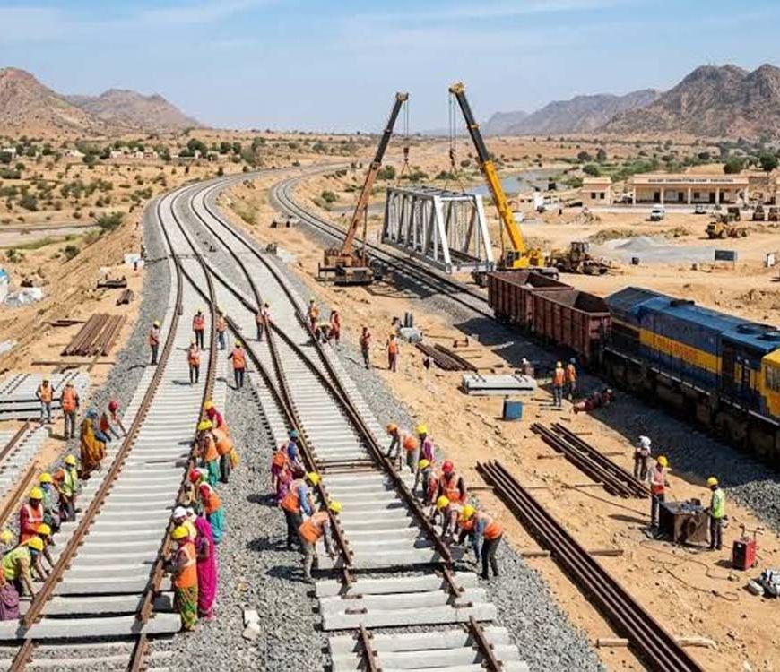 नागौर में देश के पहले हाईस्पीड ट्रायल ट्रैक का निरीक्षण, 230 KM की रफ्तार से दौड़ेंगी ट्रेनें