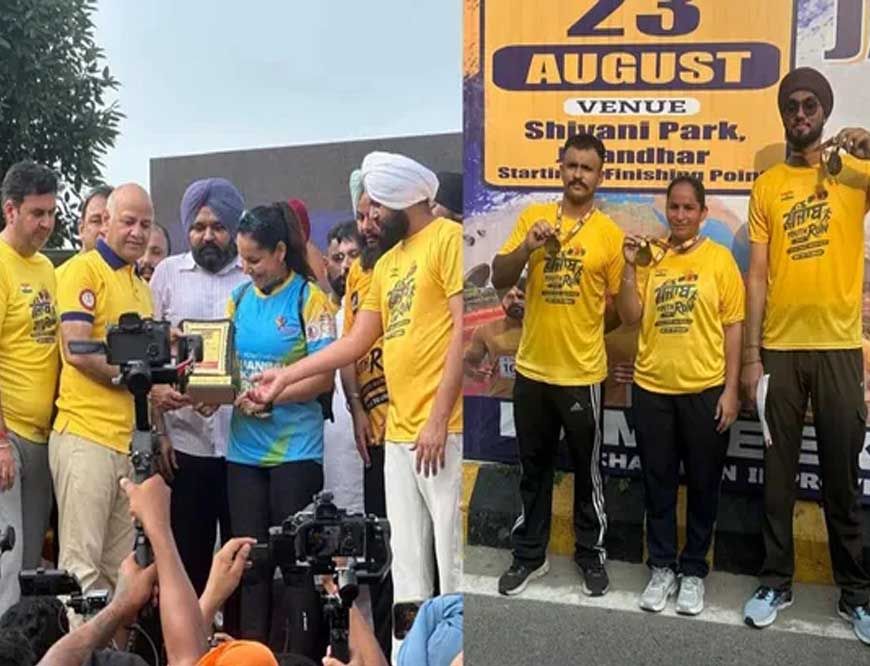 Punjab Youth Run: नशे के खिलाफ जालंधर में उमड़ा जनसैलाब, मनीष सिसोदिया भी हुए शामिल