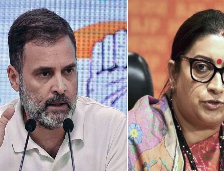 Vande Mataram विवाद पर स्मृति ईरानी का राहुल गांधी पर पलटवार, महिला आरक्षण पर भी घेरा