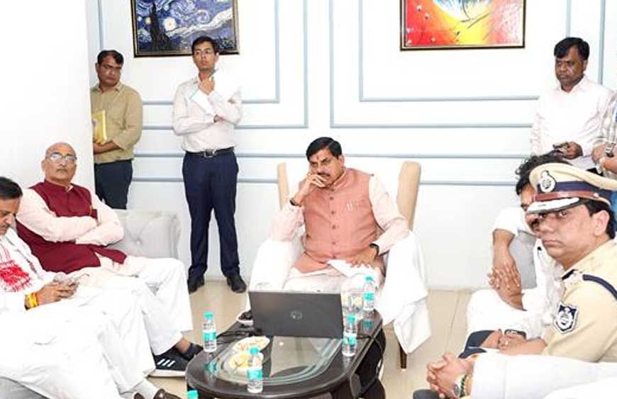 बाढ़ प्रभावितों की सुरक्षा सर्वोपरि, हर व्यक्ति तक पहुंचायेंगे राहत : मुख्यमंत्री डॉ. यादव