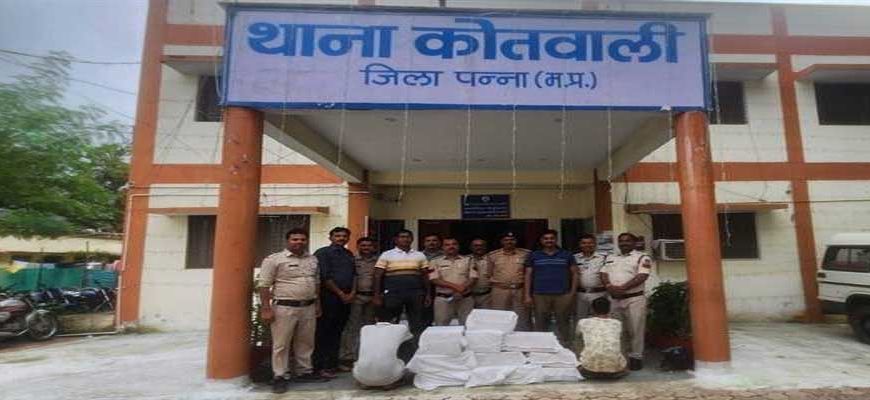 मध्यप्रदेश पुलिस की अवैध शराब के विरुद्ध बड़ी कार्रवाई