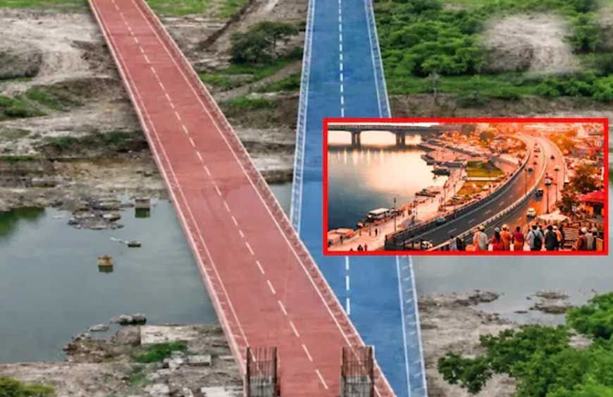 उज्जैन में बड़ी इंजीनियरिंग चूक! सिंहस्थ के लिए बना पुल 30 डिग्री घूम गया, सड़क की बजाय शिप्रा पर जा पहुंचा