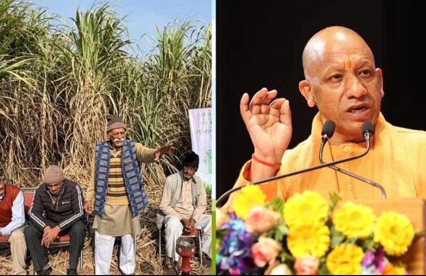 योगी सरकार ने गन्ना किसानों को किया 3.25 लाख करोड़ रुपये का भुगतान