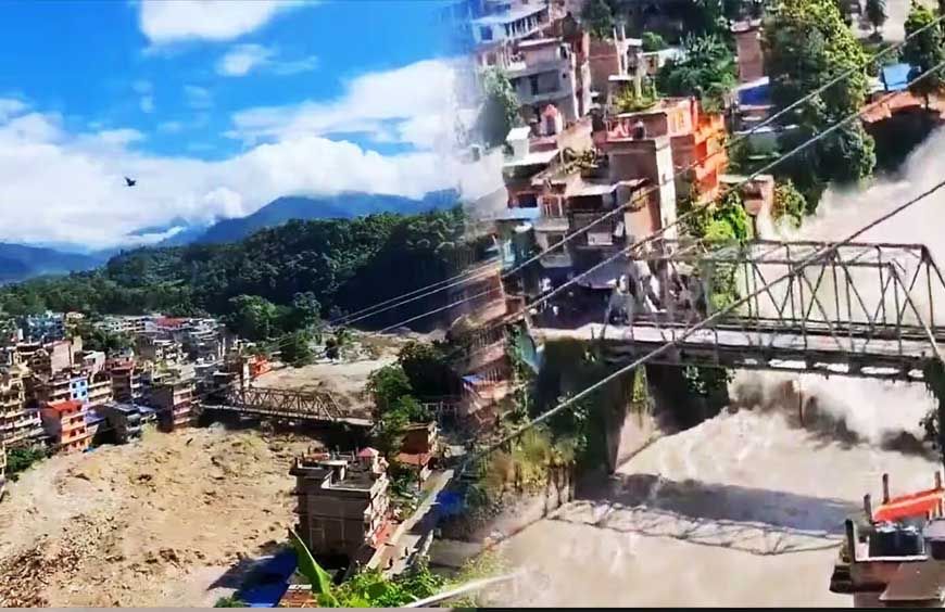 नेपाल बाढ़ में कैलाश मानसरोवर यात्रा पर संकट, 105 भारतीय समेत 400 विदेशी टूरिस्ट लापता