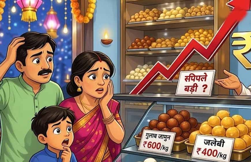 राखी से पहले पंजाब में मिठाई-बेकरी आइटम महंगे, चीनी और ड्राईफ्रूट के भी बढ़े दाम