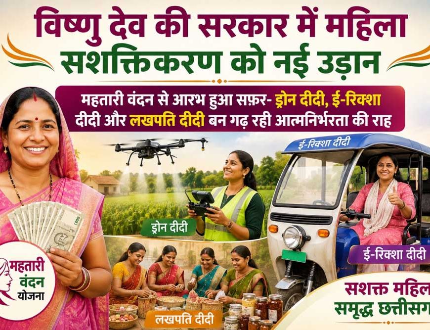 विष्णु देव की सरकार में महिला सशक्तिकरण को नई उड़ान