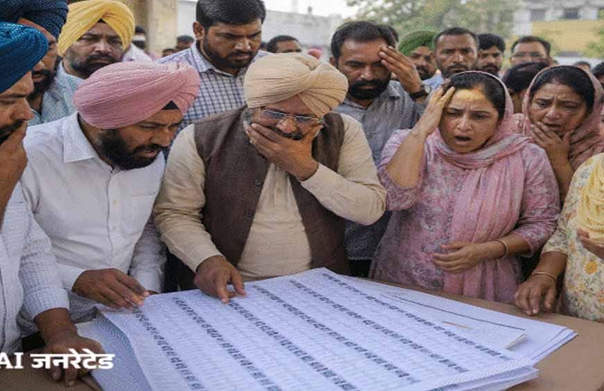 पंजाब में 1.46 लाख लोगों को SIR नोटिस, नाम जुड़वाने के लिए कैंपों में उमड़ी भीड़